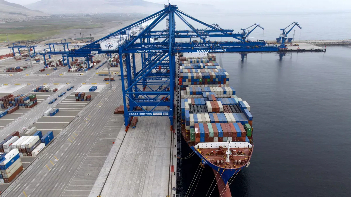 陸資秘魯錢凱港 衝擊美墨亞太航運樞紐地位