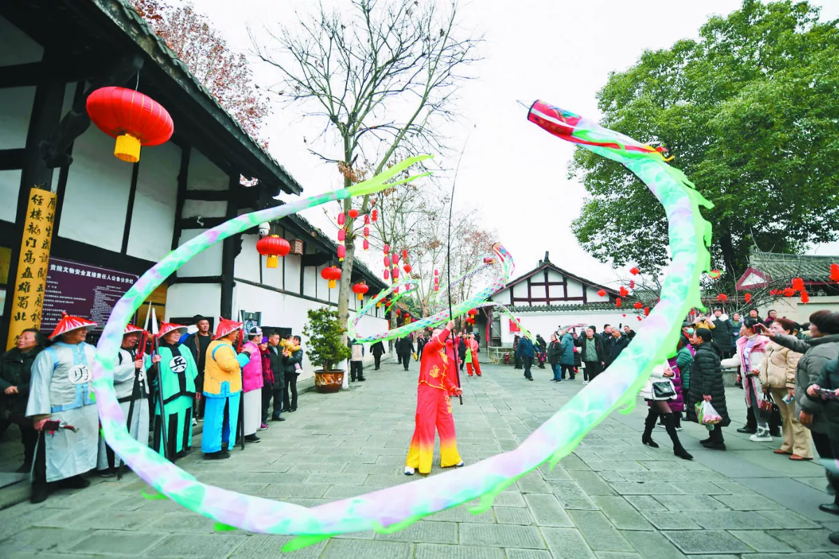 四川古城 非遺展演