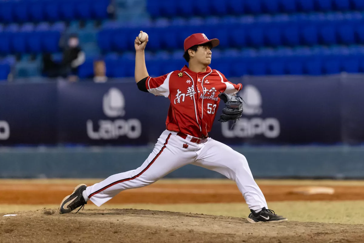 UBL／陳勇志108球完投完封 南華複賽止敗