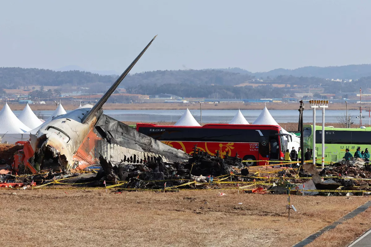 韓濟州航空空難 失事前4分鐘黑盒子無記錄