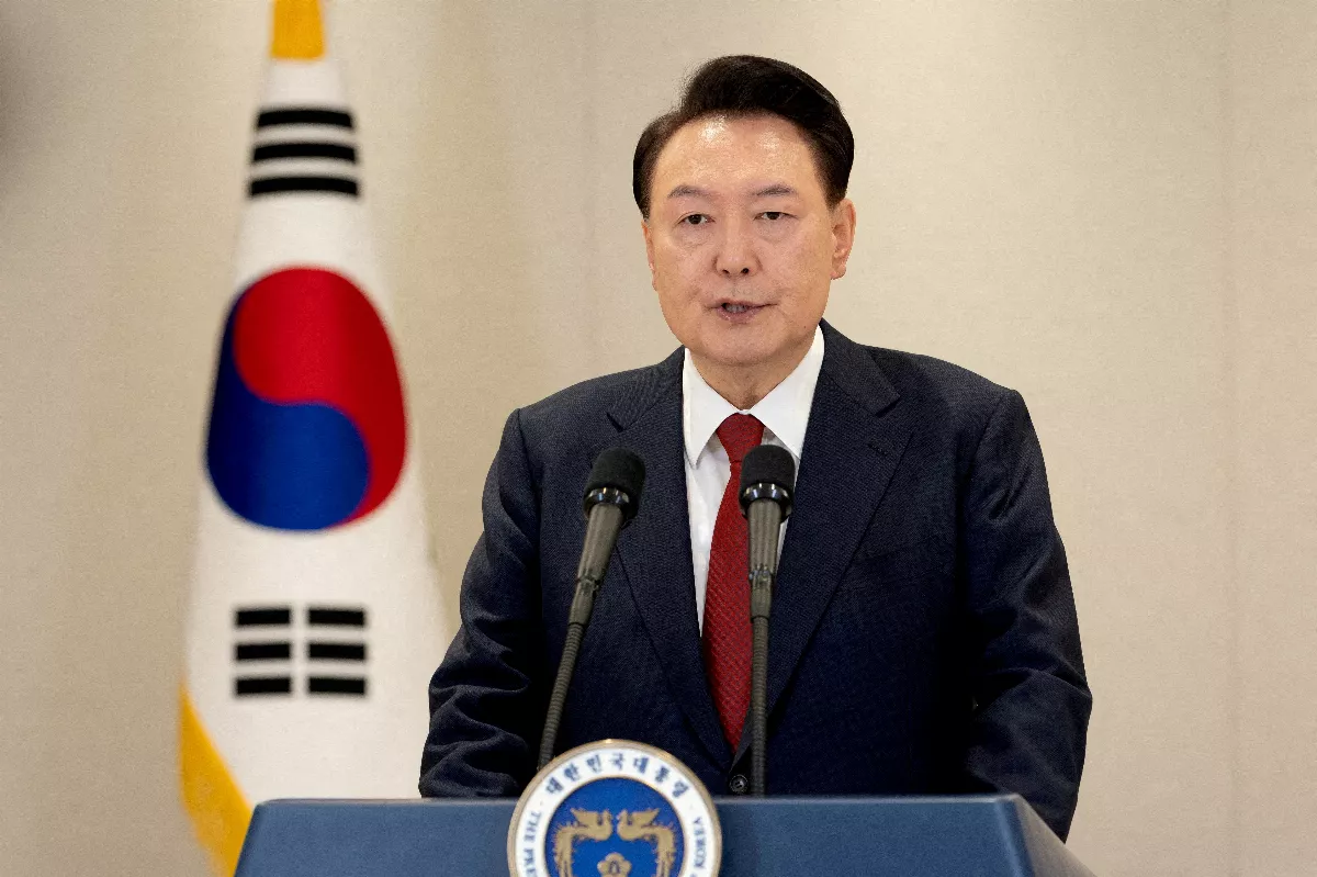 南韓總統幕僚長：考慮安排尹錫悅在第三場所受訊