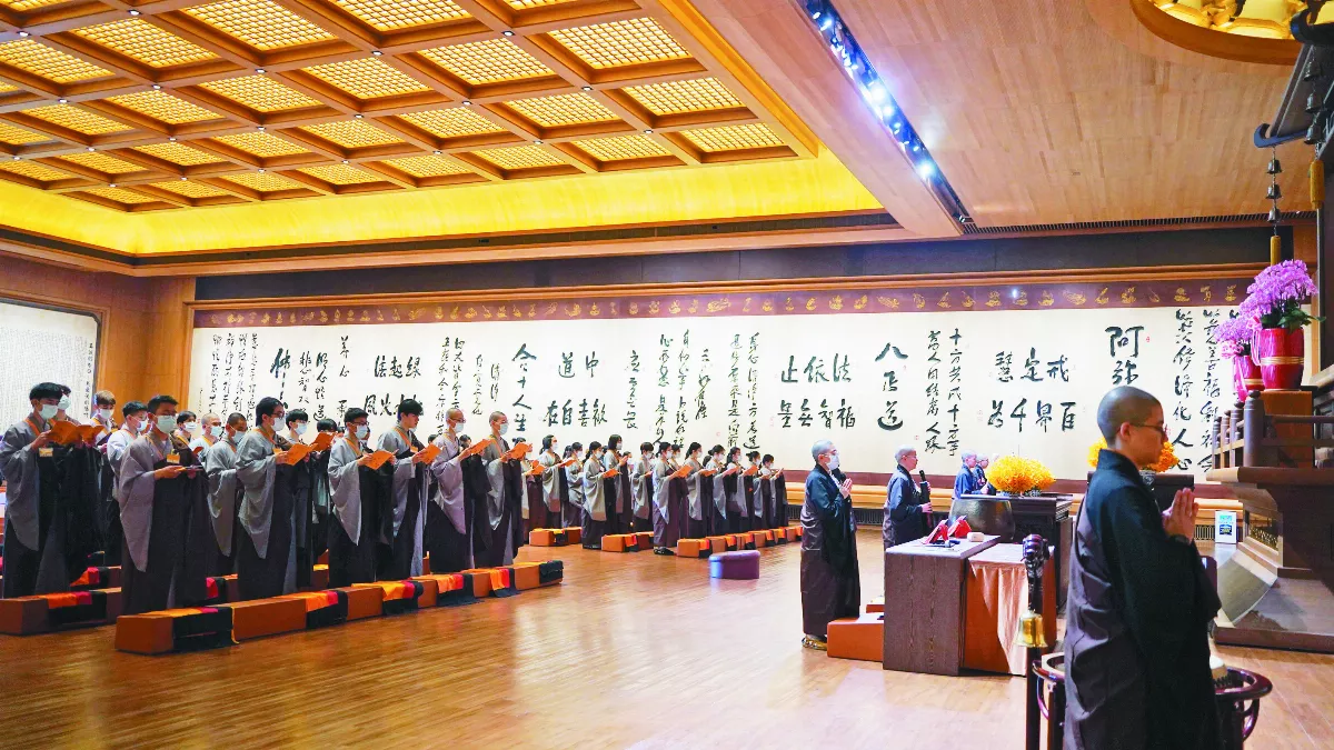 【叢林風光】短期出家修道會 受持清淨戒法 學習人間佛教