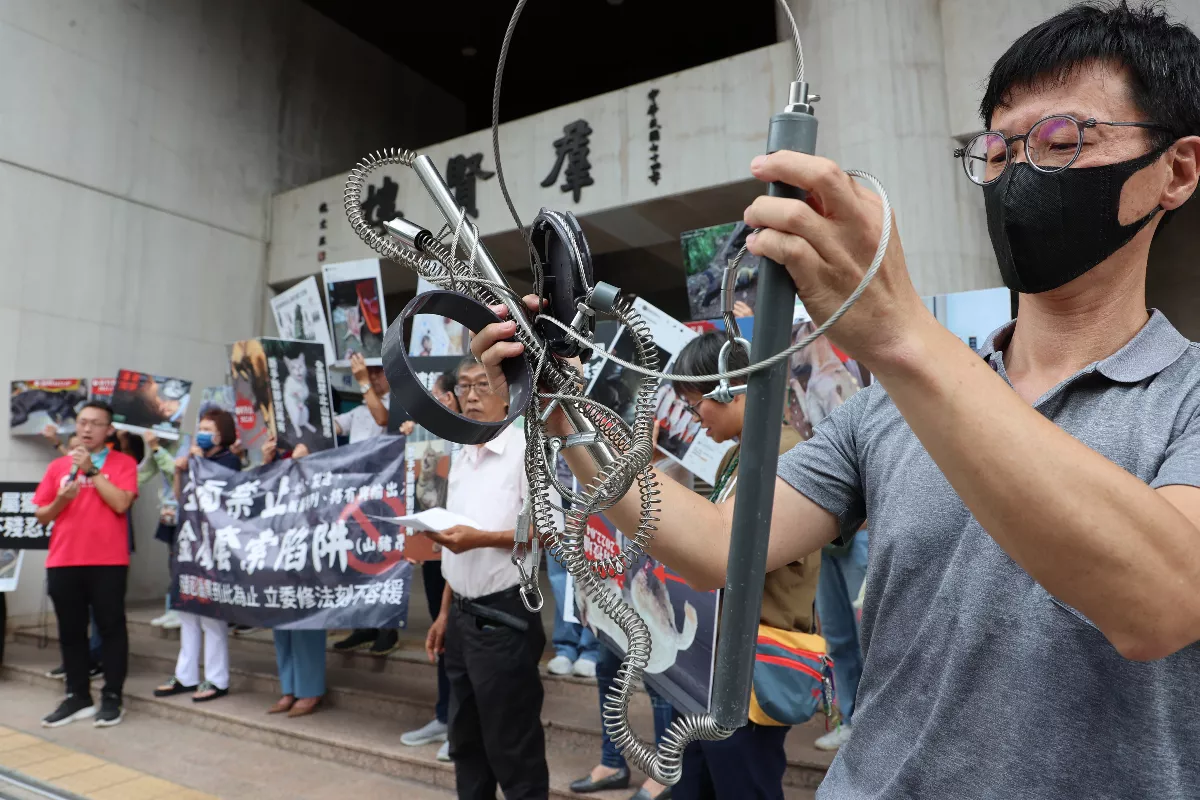 野生動物保育法立院三讀 全面禁用獸鋏、爆裂物