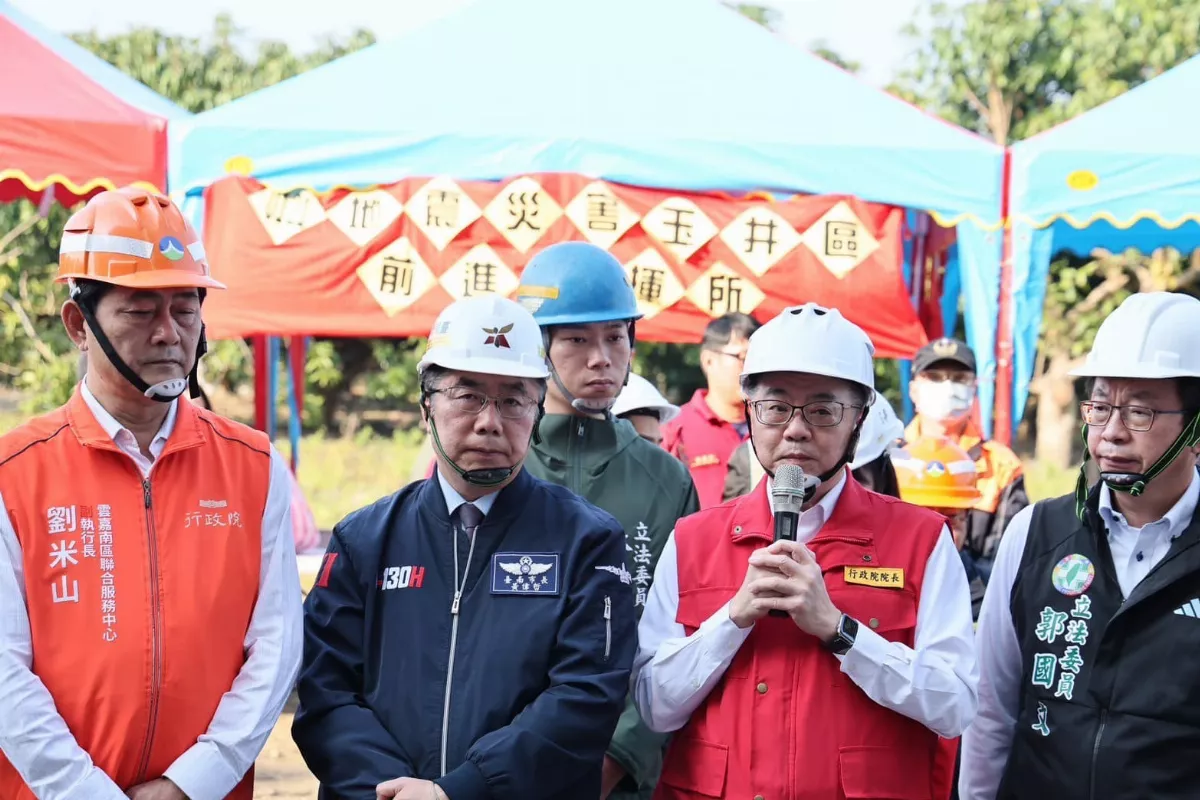 嘉義地震重創台南  黃偉哲宣布啟動專戶賑災