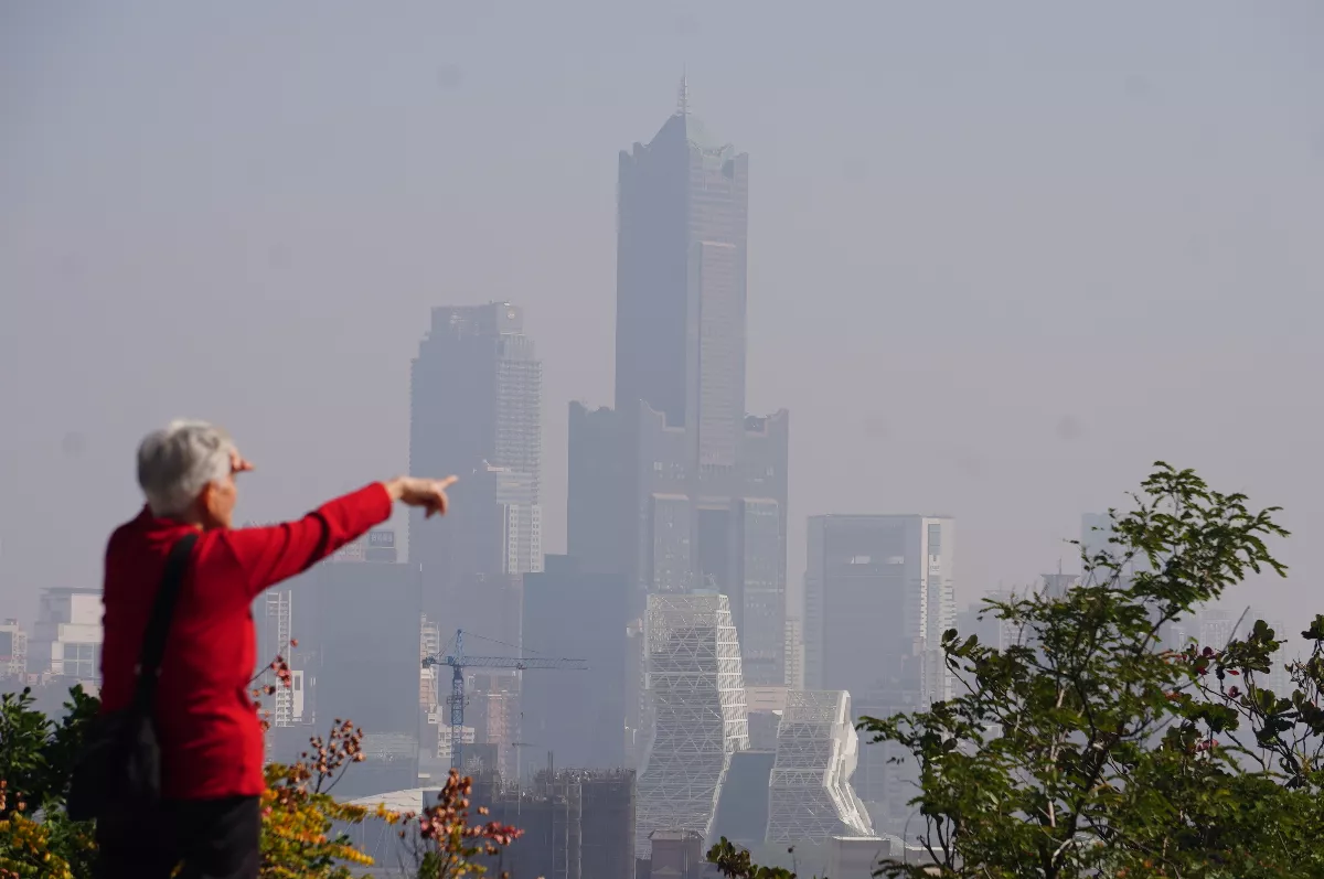 南部空汙來襲 小年夜明顯改善