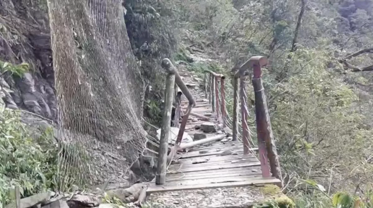 北大武山開放28天 因地震降雨路基塌陷再封至2/16