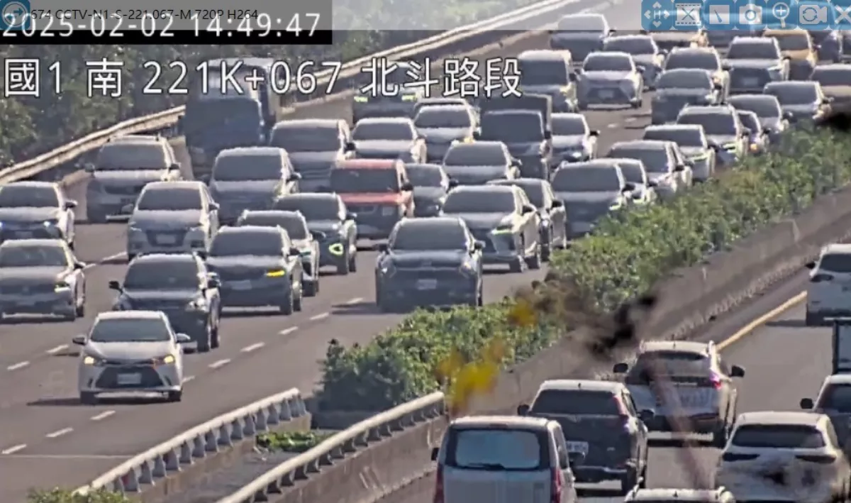 國5高乘載提前結束 收假日國道交通量揭露