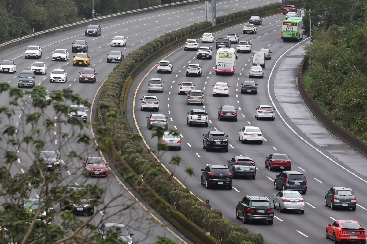 春節連假國道事故降8% 車流略減4%