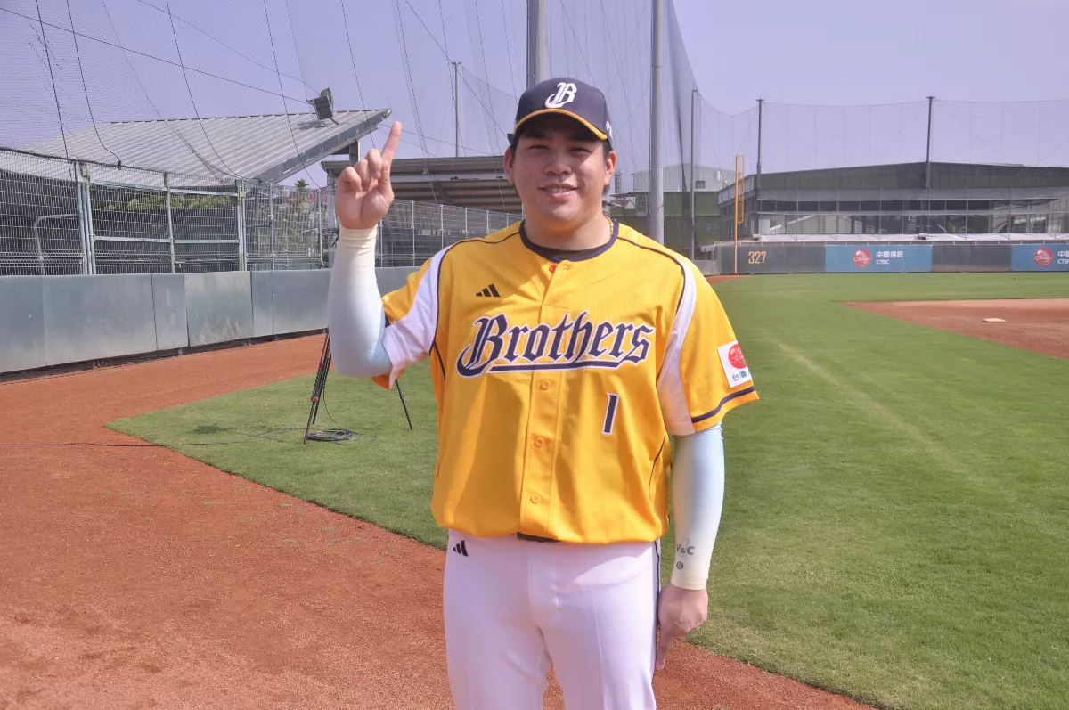 中職／陳子豪鼓勵想換就換 曾頌恩成「新1號重砲」