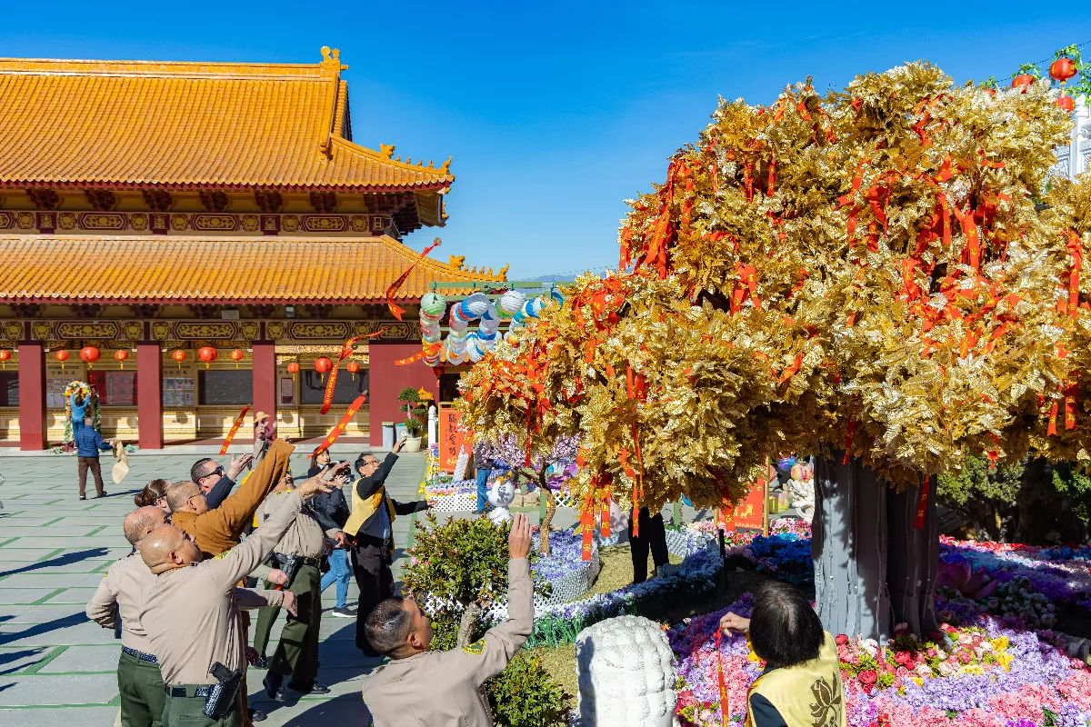 Hsi Lai Temple Hosts Lunar New Year Press Conference to Welcome the Year of the Snake