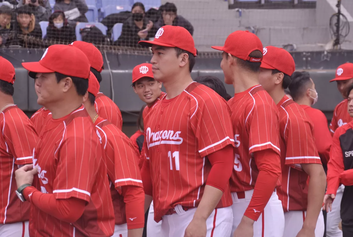 中職／來龍隊像菜鳥 朱育賢先被早起的龍兒嚇到