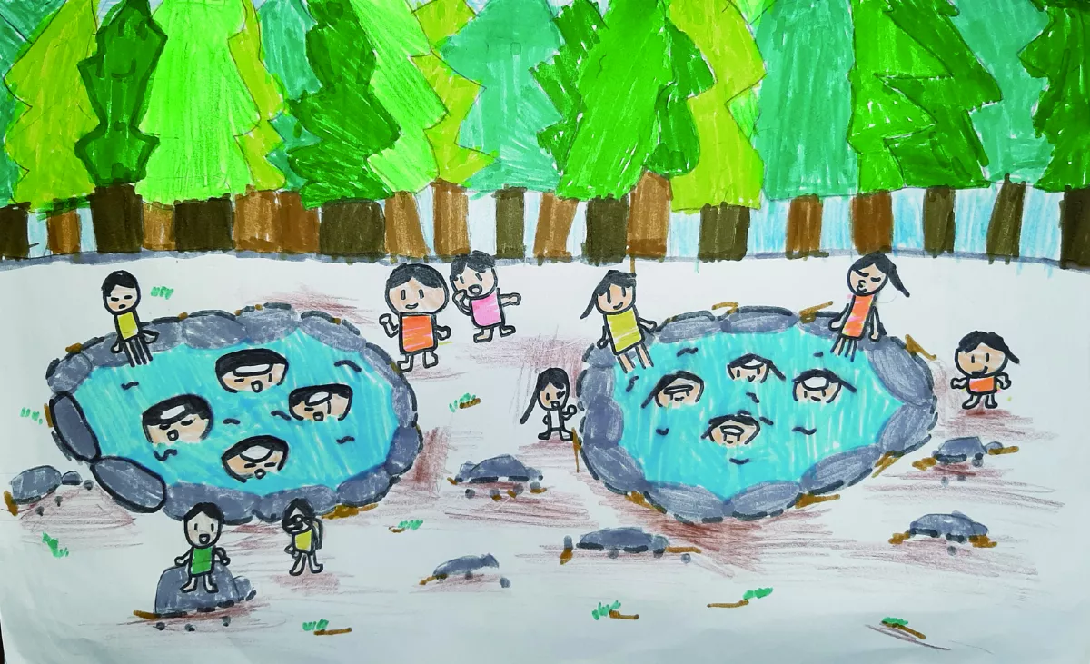 【快樂塗鴉簿】泡溫泉