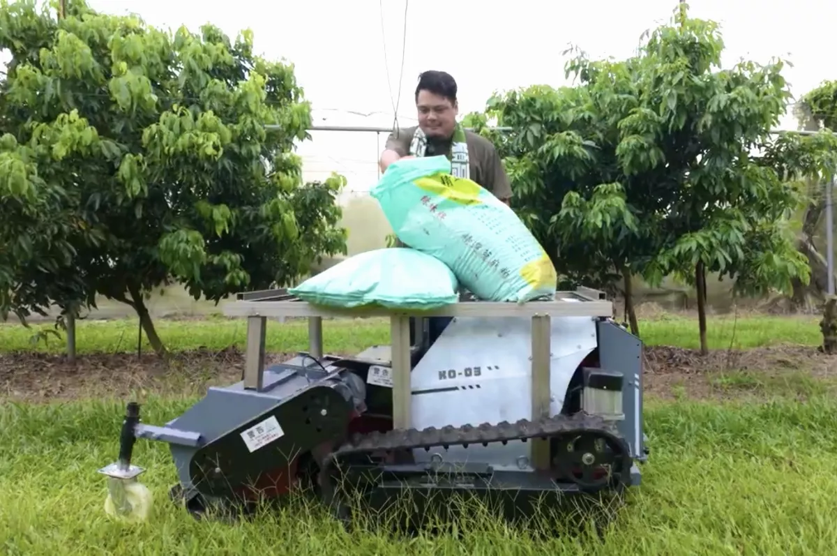 很給力！ 智慧自走搬運車紓解農業人力20倍 