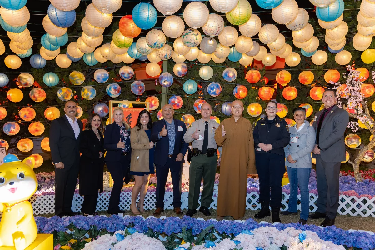 Hsi Lai Temple Hosts Neighborhood Appreciation Party to Welcome the Community