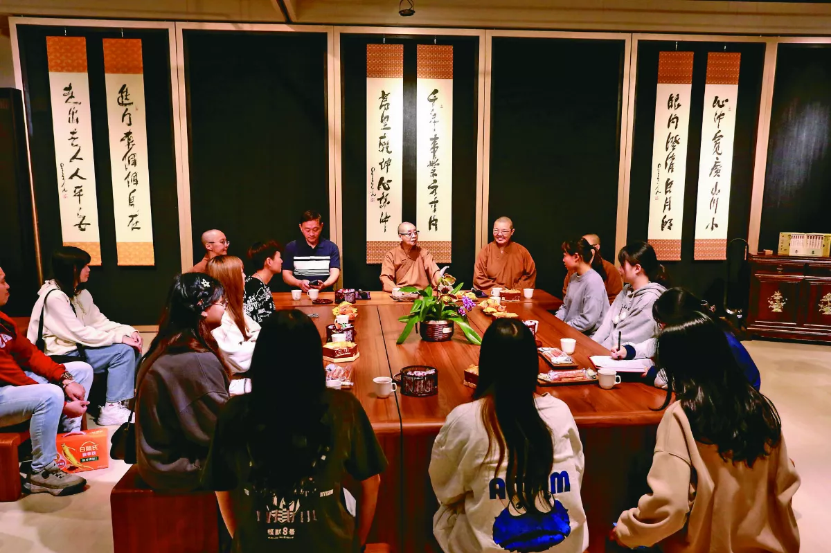 三好助學金學子 回山感恩座談
