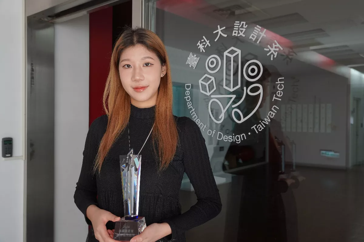電子地墊顛覆羽球賽事 台科大黃湘庭獲獎