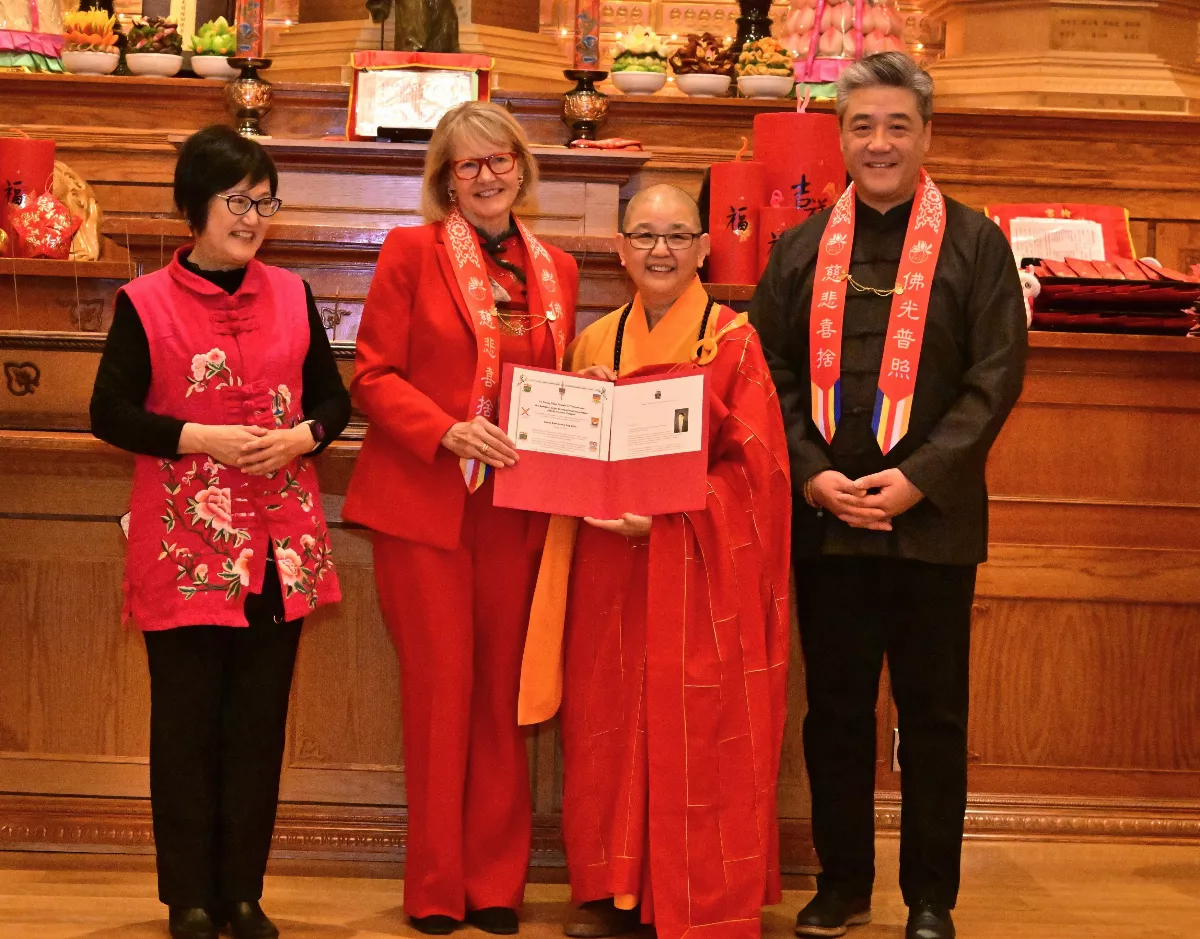 Over 5,000 Visitors Celebrate Lunar New Year at Fo Guang Shan Temple of Toronto, Embracing Culture and Faith