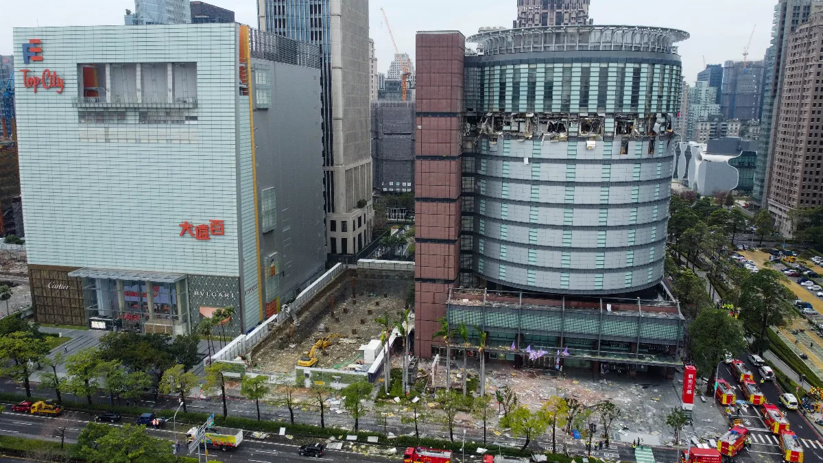 台中新光三越氣爆 消防署設緊急應變小組