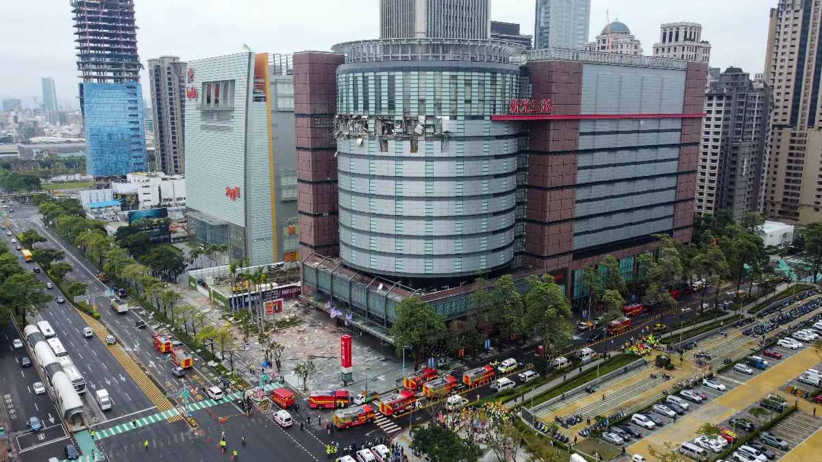 台中新光三越氣爆停工 員工薪資須照給