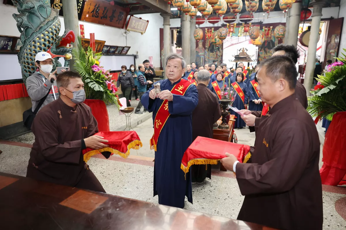 紀念延平郡王401周年   沙東宮循古禮行釋奠大典