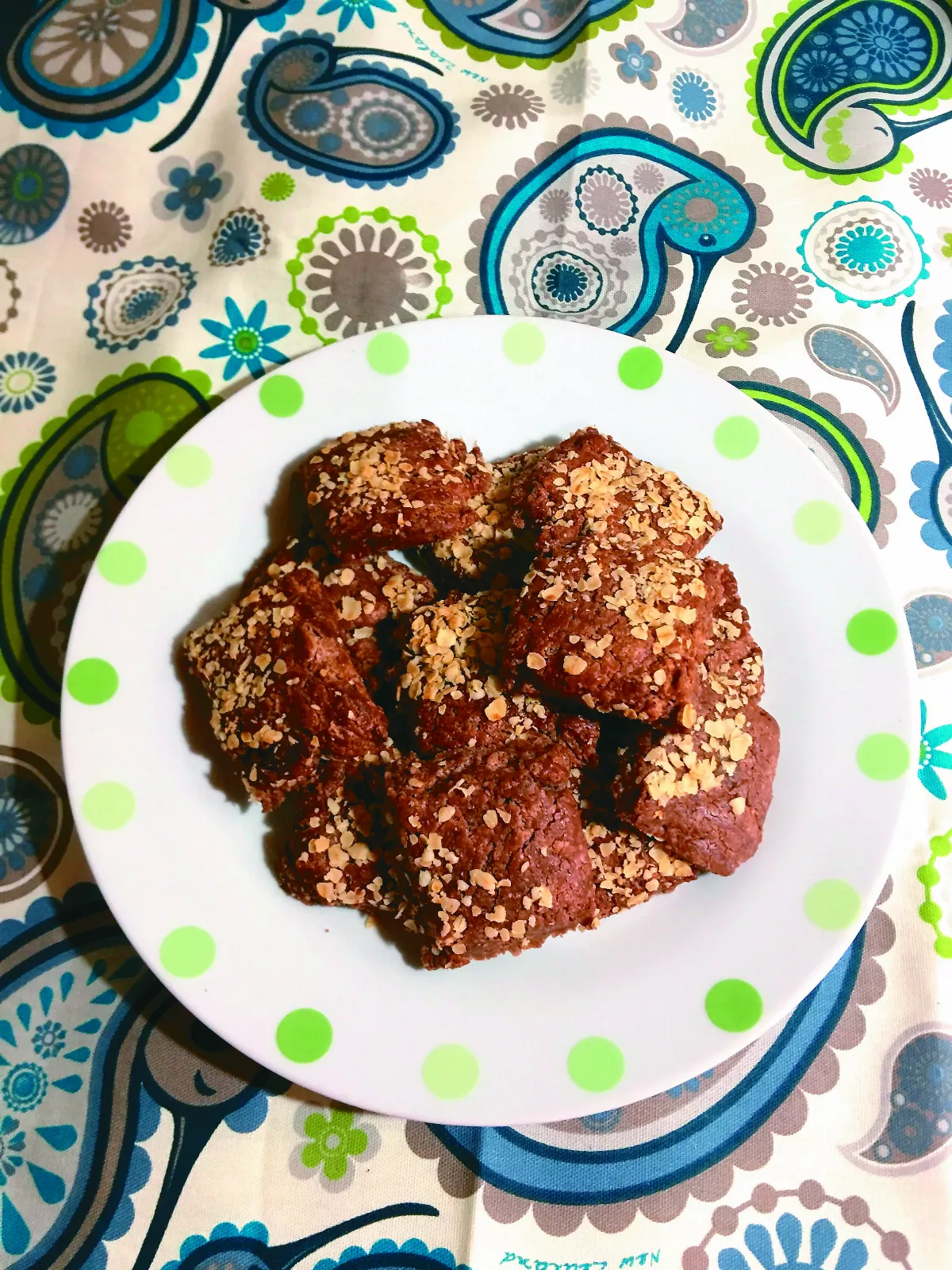 【幸福料理】家人的美味—巧克力燕麥餅乾