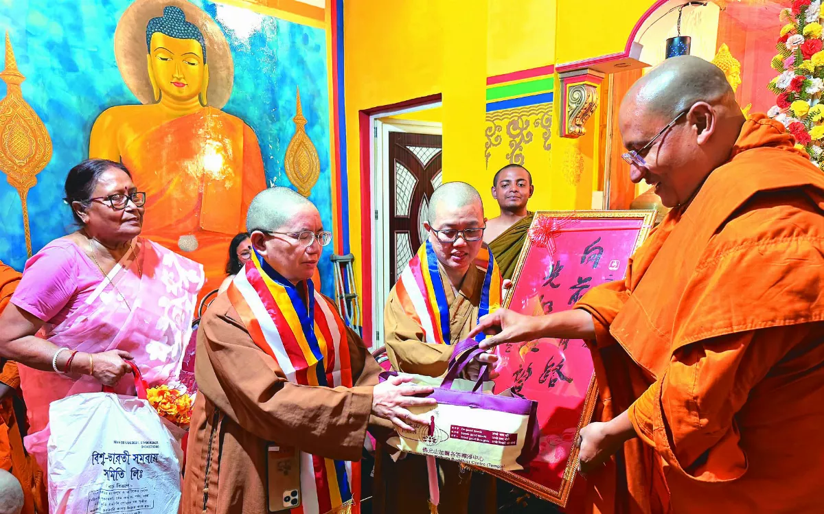 印度首辦女眾出家修道會 佛光山歡喜結緣