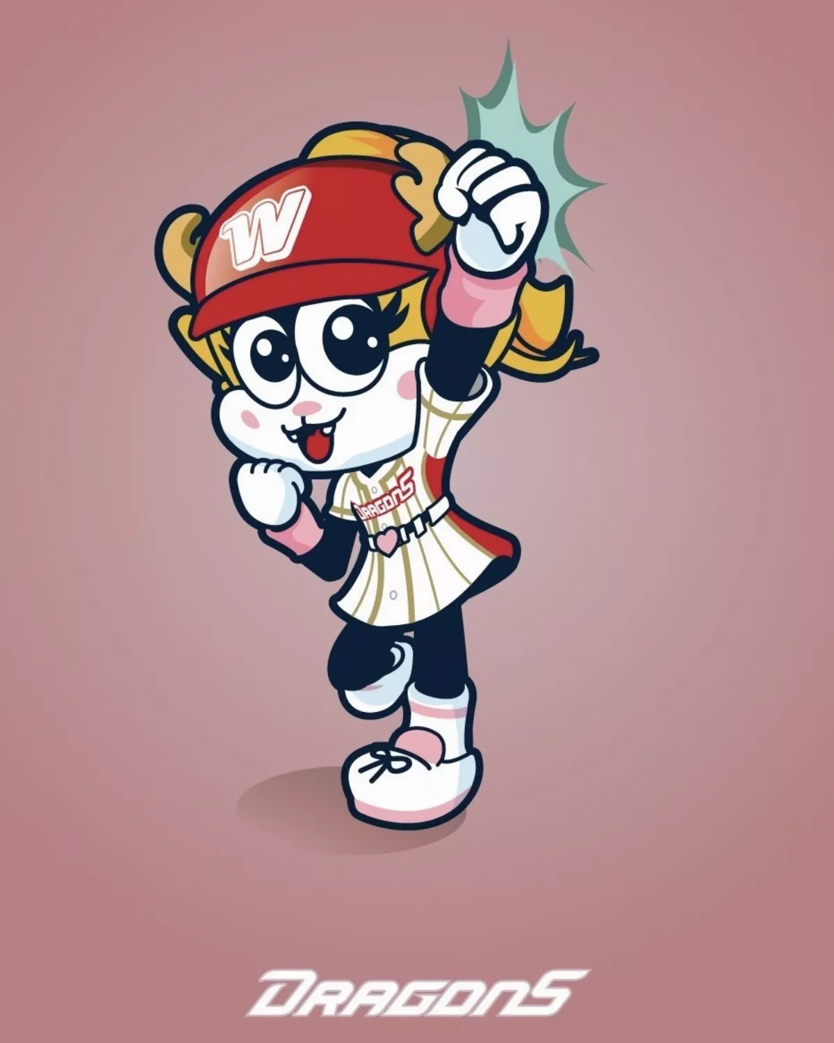 中職／味全龍推女生形象吉祥物 邀球迷一起命名