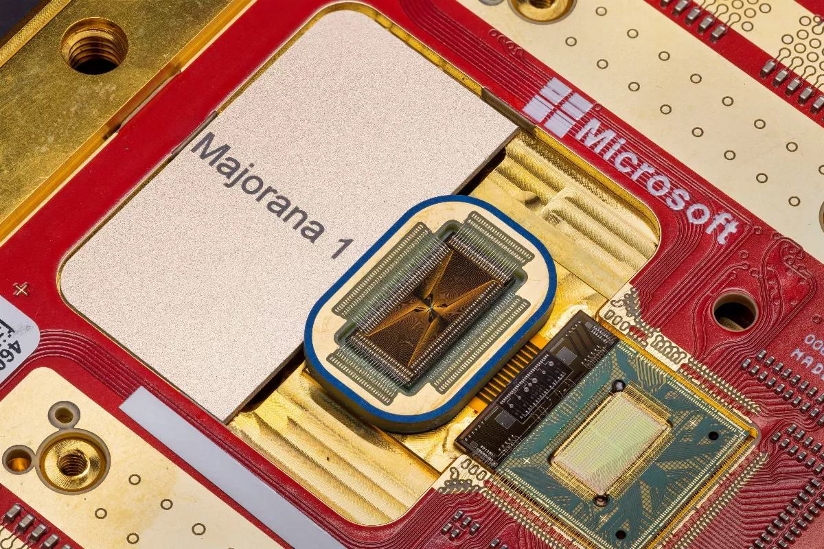 微軟量子晶片Majorana 1亮相 朝實用量子運算邁進一步