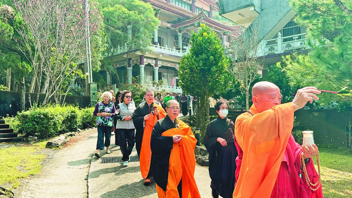 修繕工程啟動 清德寺永續發展