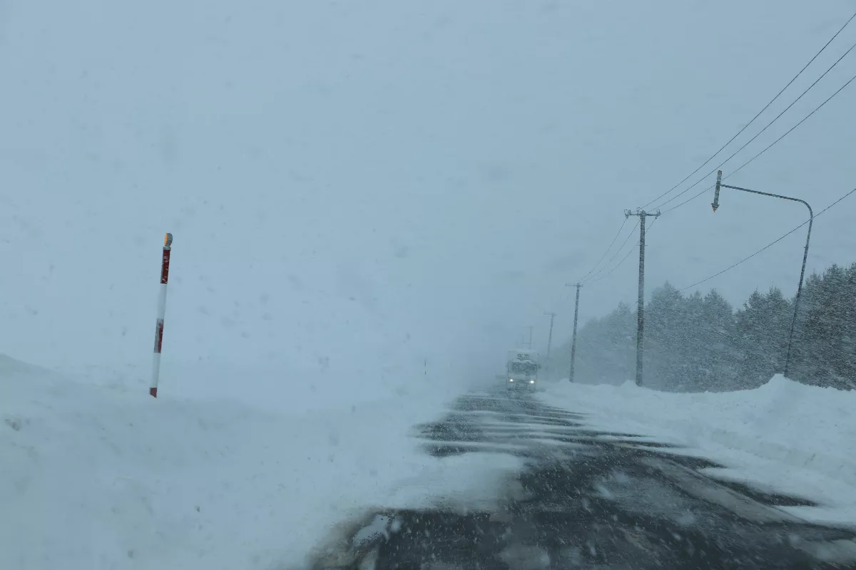 日本石川縣6小時雪量平紀錄 青森積雪逼近5公尺
