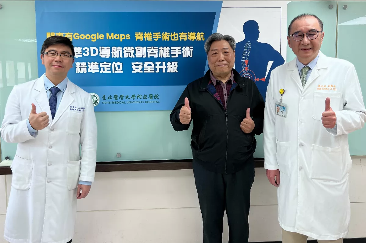 6旬男怕動脊椎手術 精準3D導航醫病雙贏