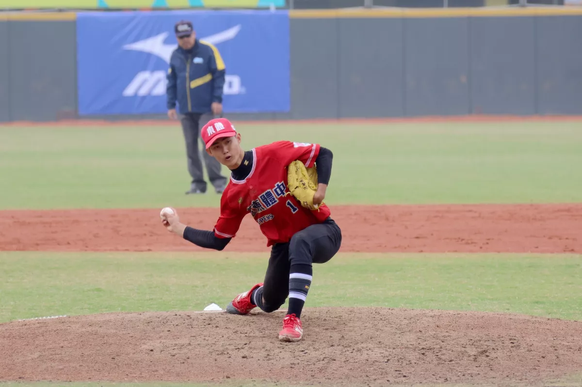 棒球／東體陳世展浴血奮戰 盼再入選U18挑戰世界