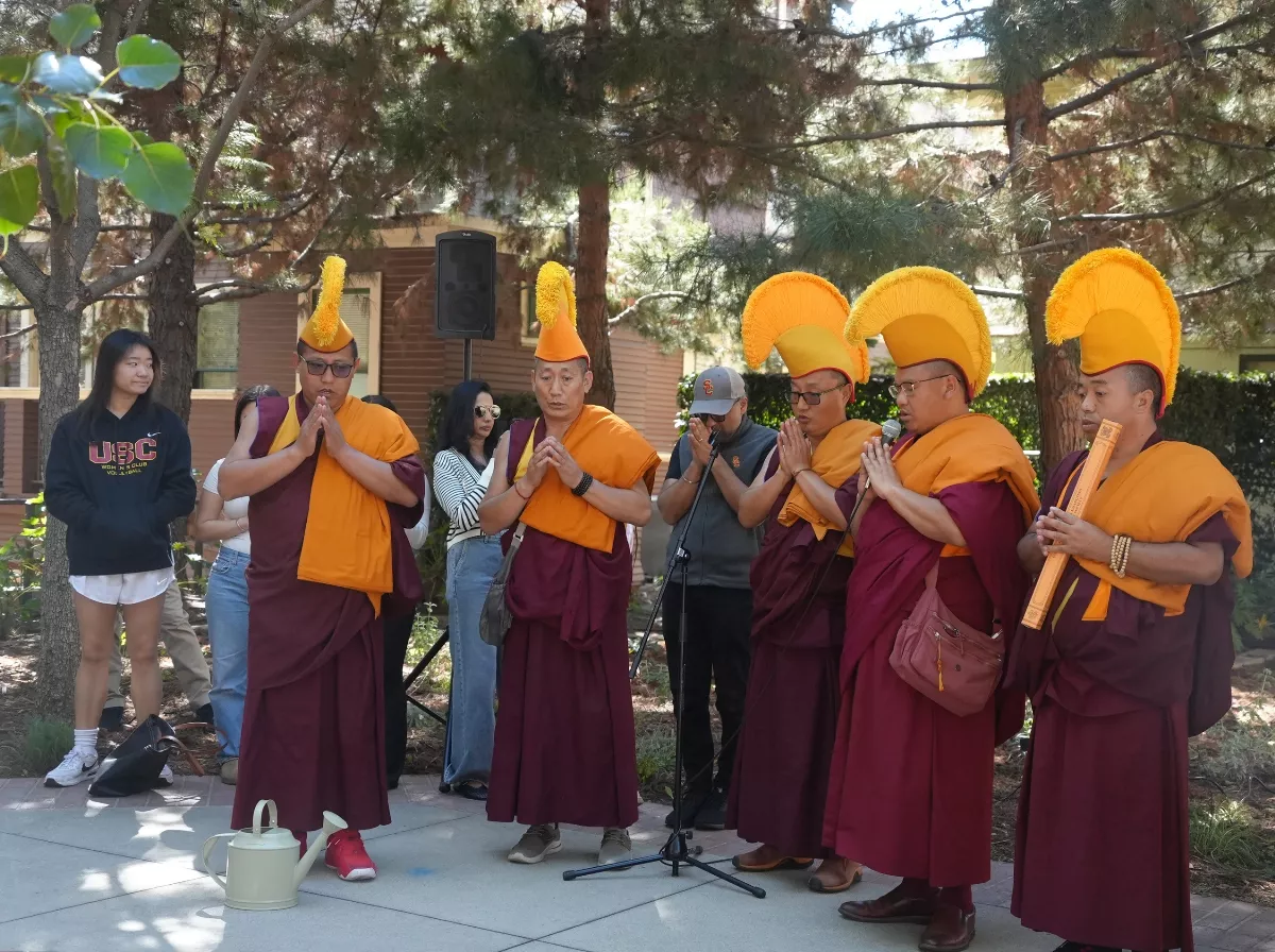 SoCal Buddhist Leaders Unite as Sacred Bodhi Tree Takes Root at USC