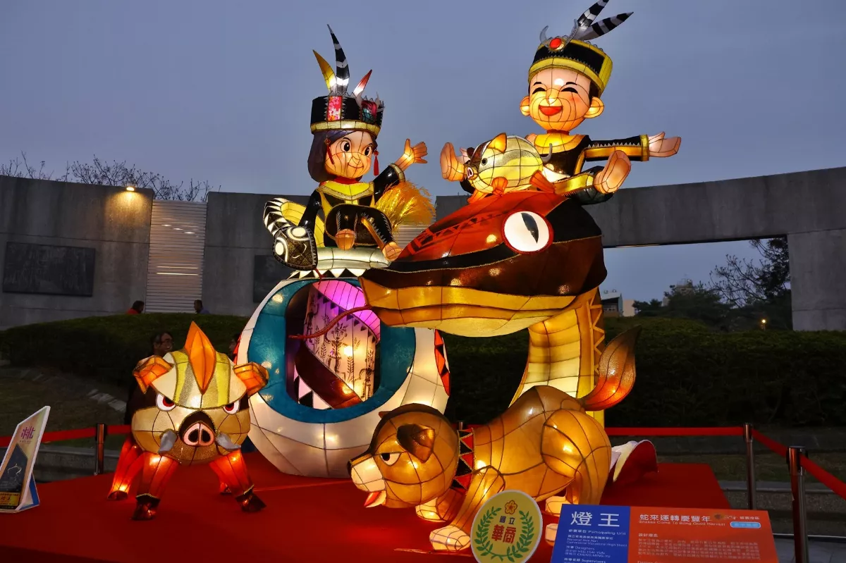 台灣燈會「燈王」回嘉 文化公園展出