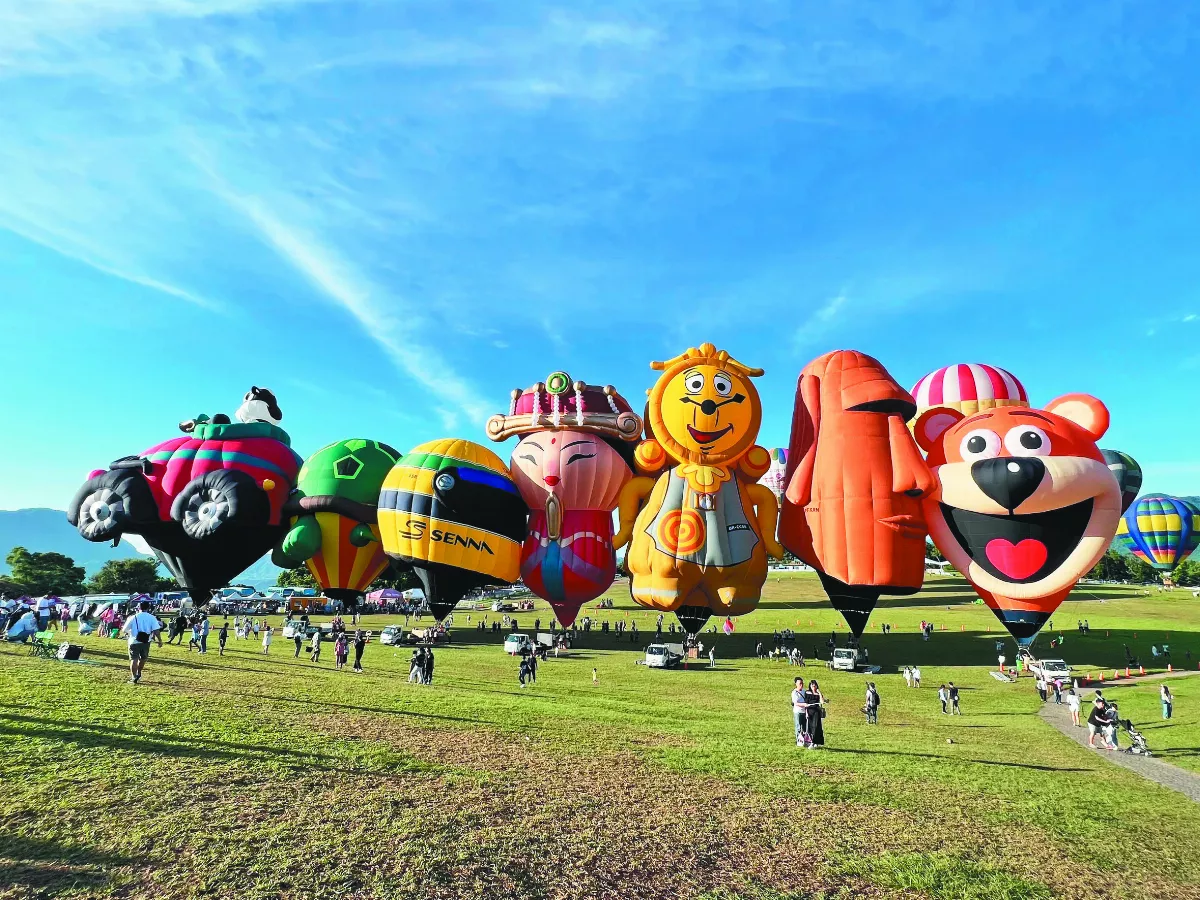 熱氣球嘉年華 7 / 5起升空