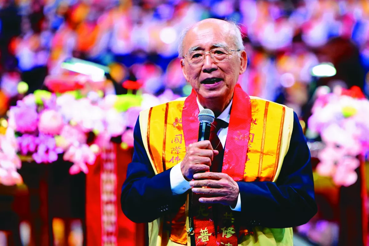 吳伯雄：傳播正能量 祈願世界和平