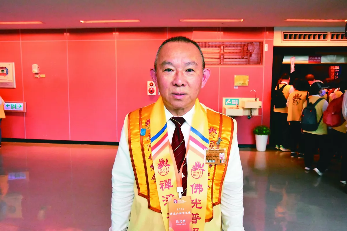 洪允禮：實踐三好四給 人間佛教進行式