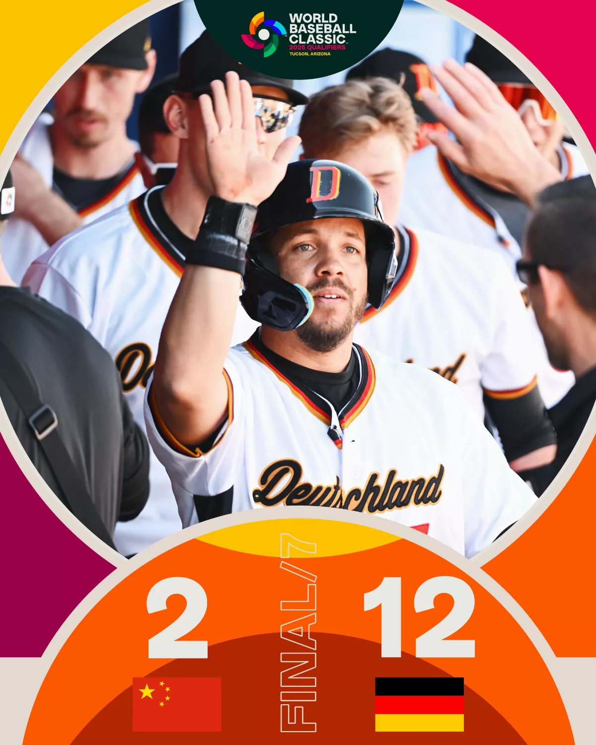 經典賽／失誤、保送不斷 資格賽中國慘敗德國