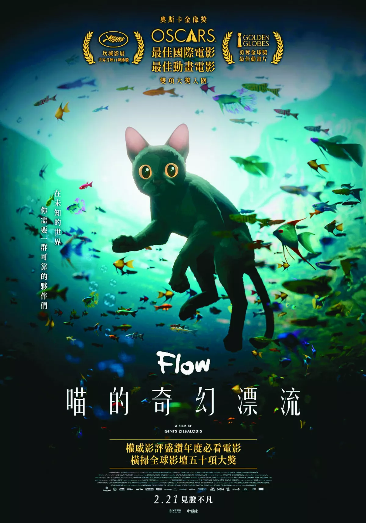 【動畫片】無聲下的共生詩篇《喵的奇幻漂流》