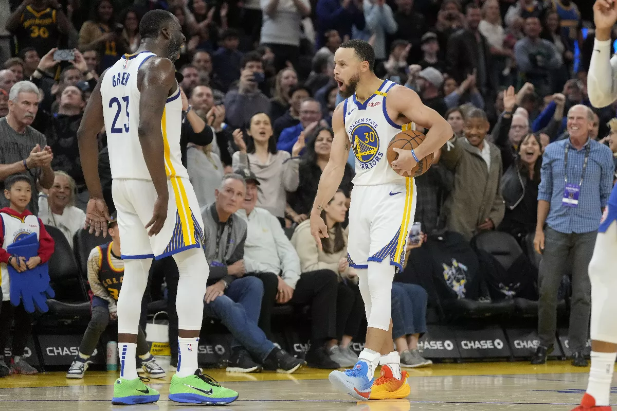 NBA／柯瑞達標2萬5000分 格林關鍵3分逆轉活塞