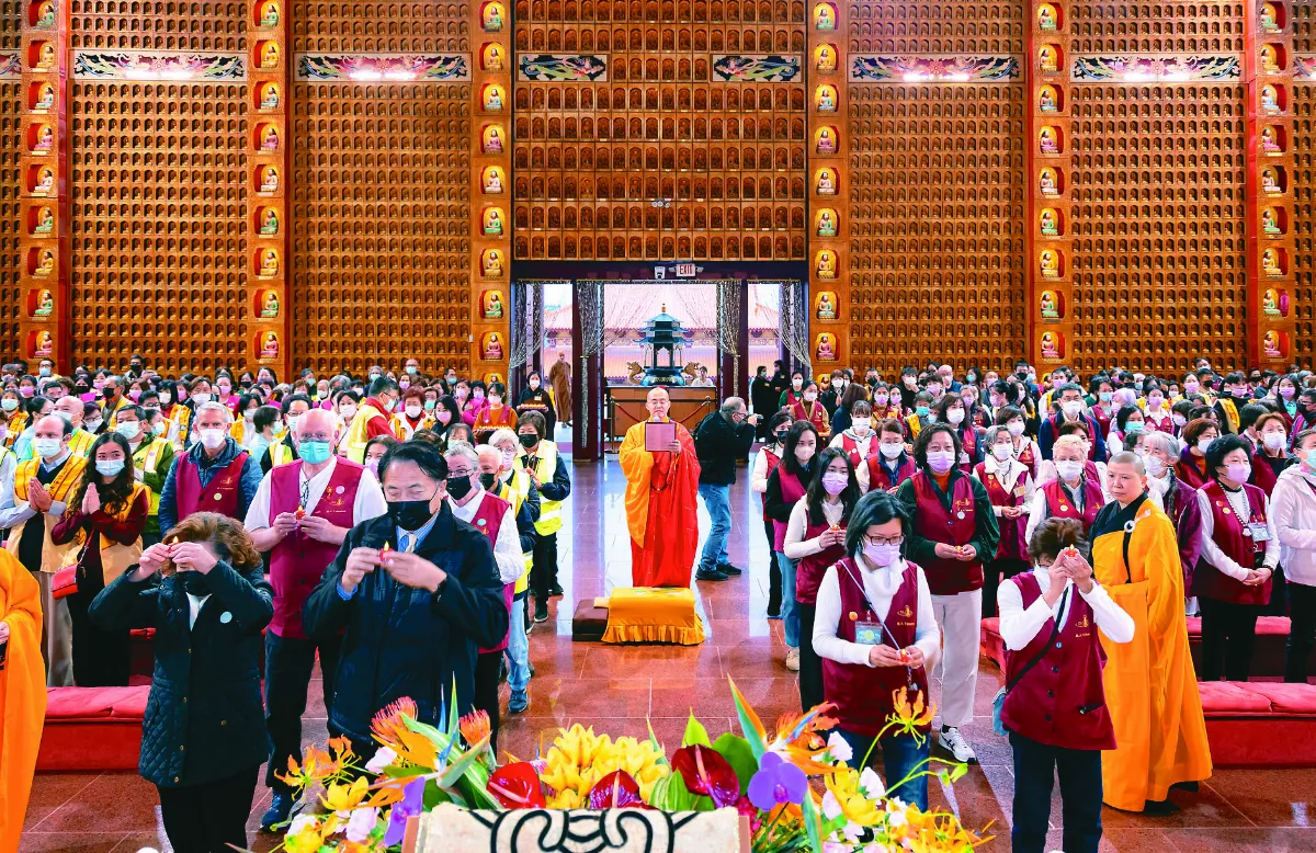 西來寺感恩義工 落實三好四給精神