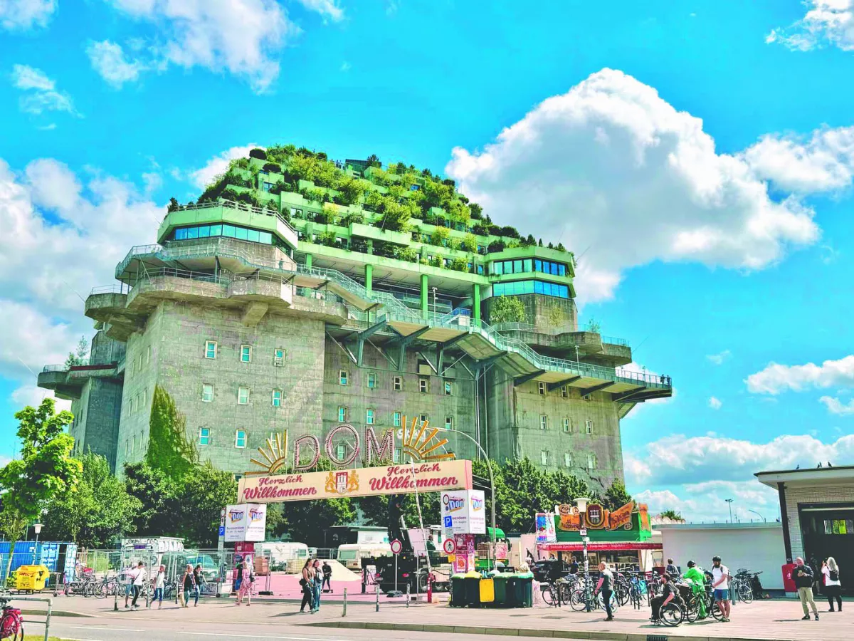 二戰碉堡變空中花園 綠化史蹟兼顧