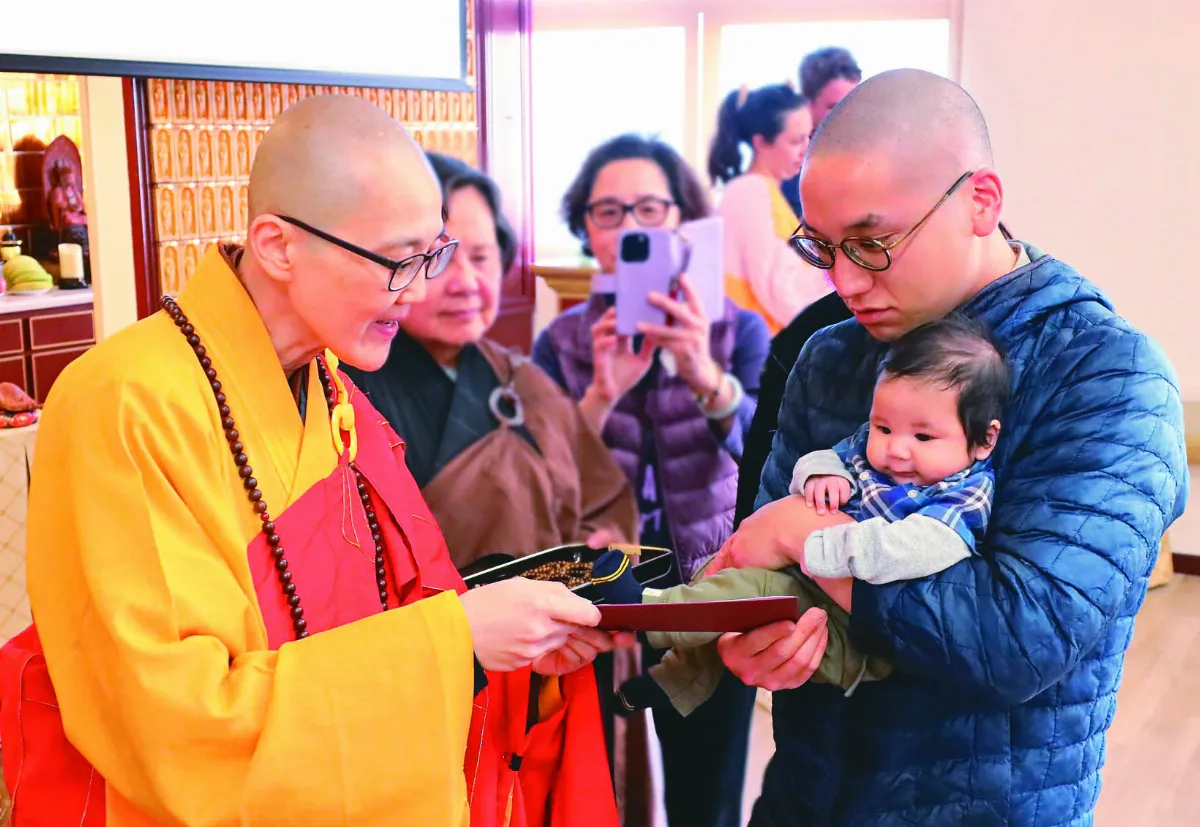 西方寺三好兒童祝福禮  培植菩提幼苗 