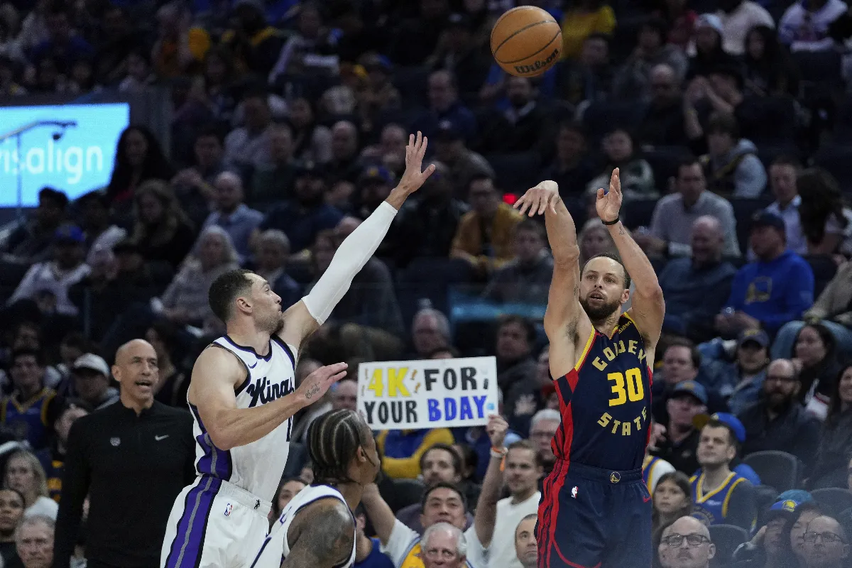 NBA／史上第1人 柯瑞命中4000顆3分彈