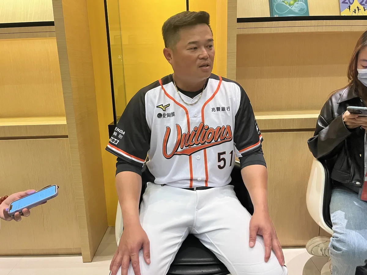 中職／胡金龍最終季解鎖開季宣傳 問林智勝怎沒來