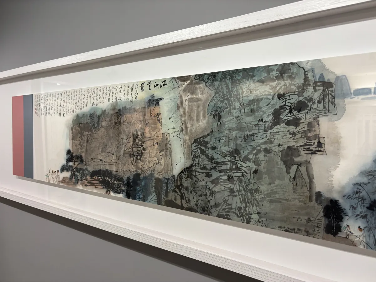 長歌藝術今展出「江山無盡—周哲畫展」 欣賞當代水墨魅力
