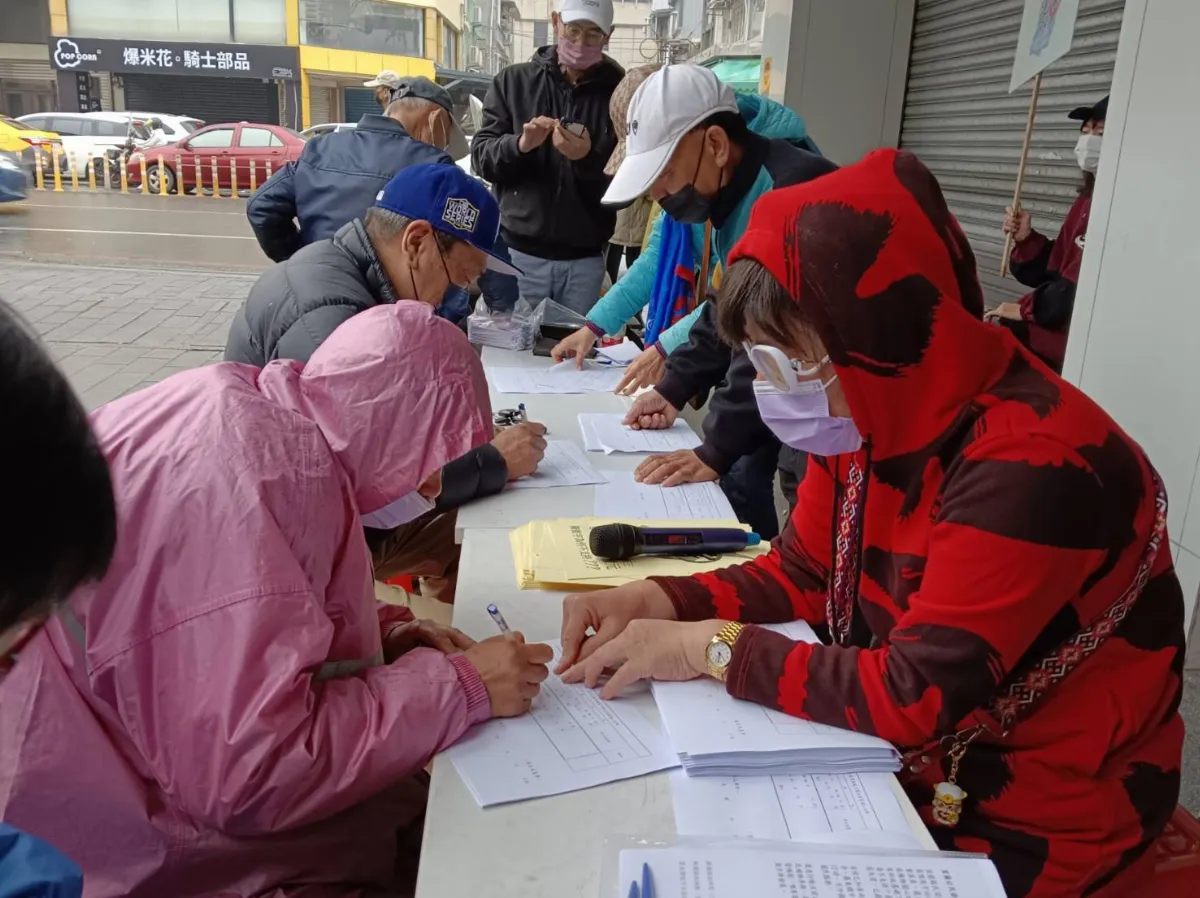 罷免二階連署格式可寫簡體 中選會澄清不實消息