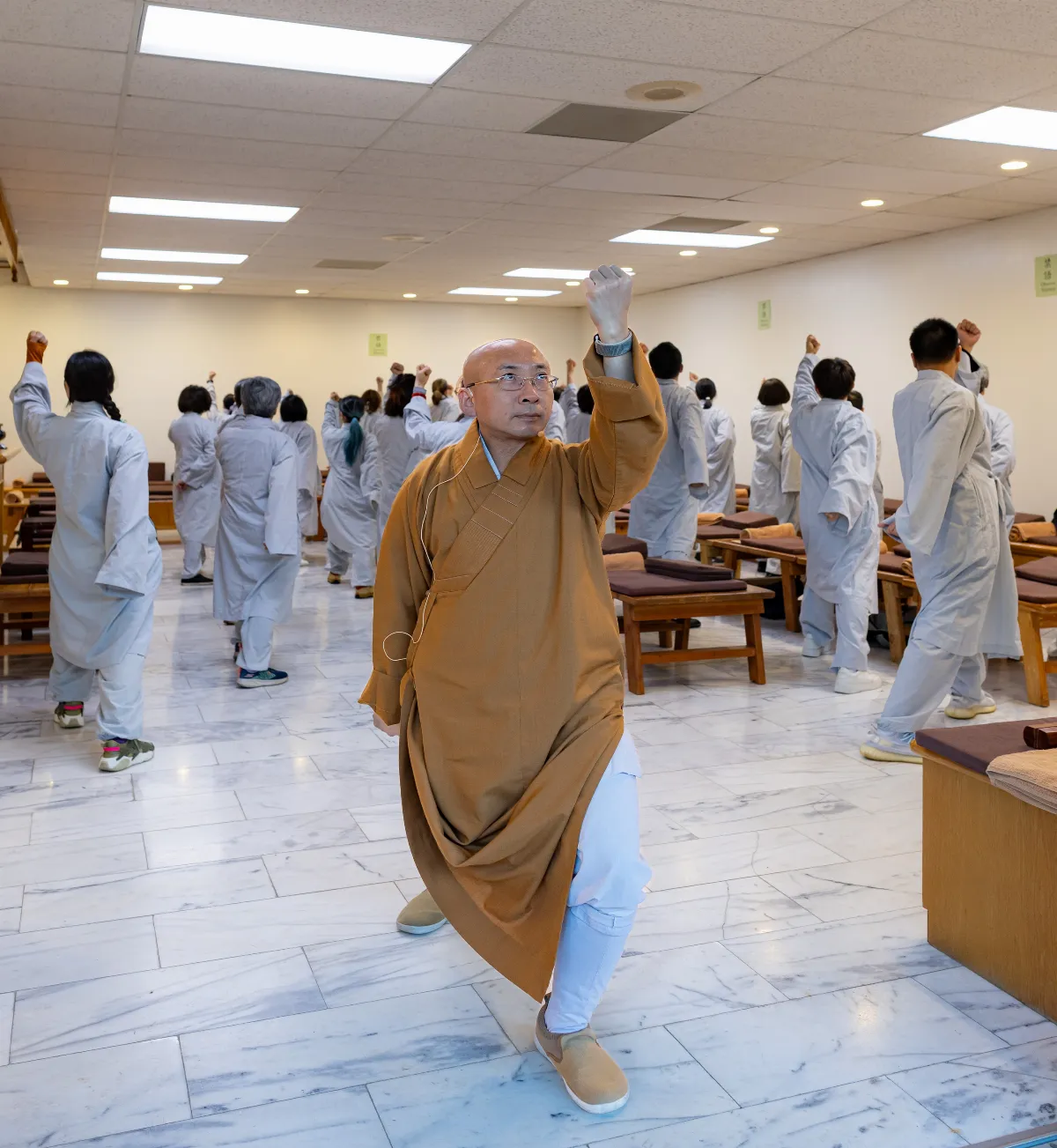 Hsi Lai Temple Hosts Three-Day Meditation Retreat: Finding Inner Peace and Joy in Meditation