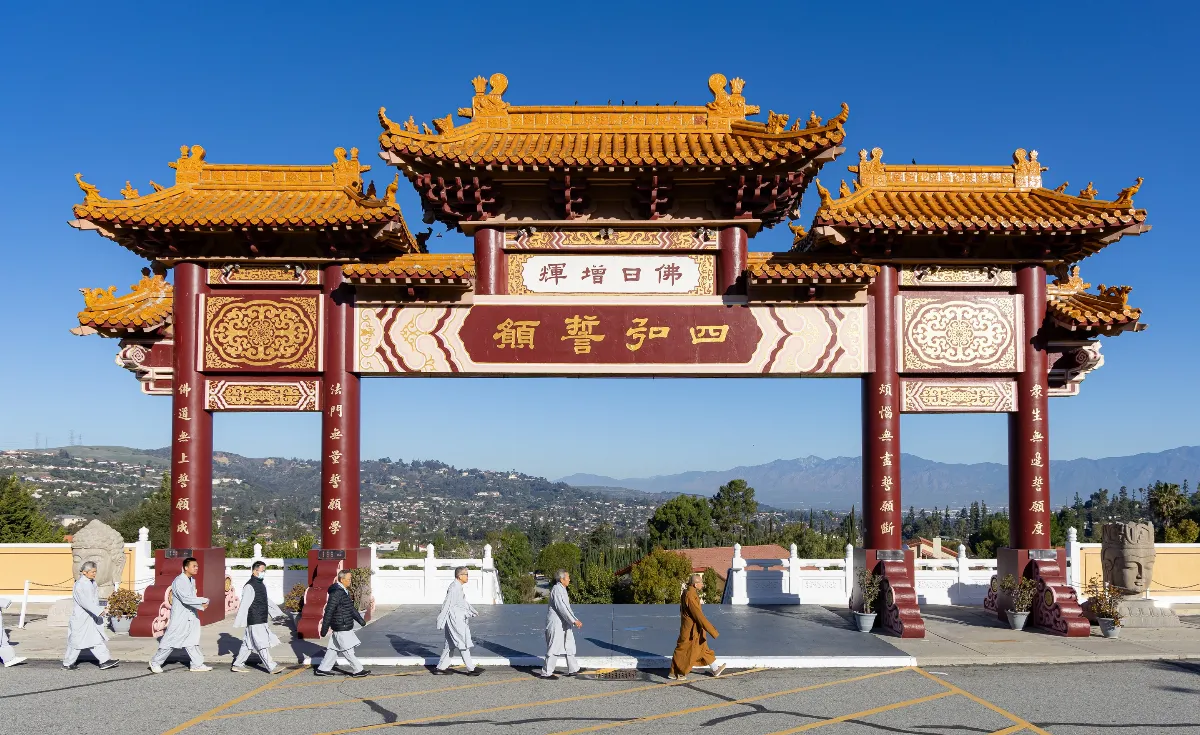 Hsi Lai Temple Hosts Three-Day Meditation Retreat: Finding Inner Peace and Joy in Meditation