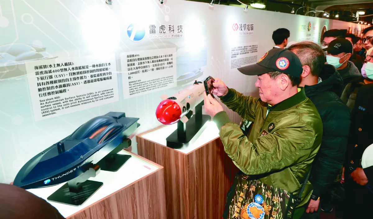 敦睦艦隊 展示備戰先進科技